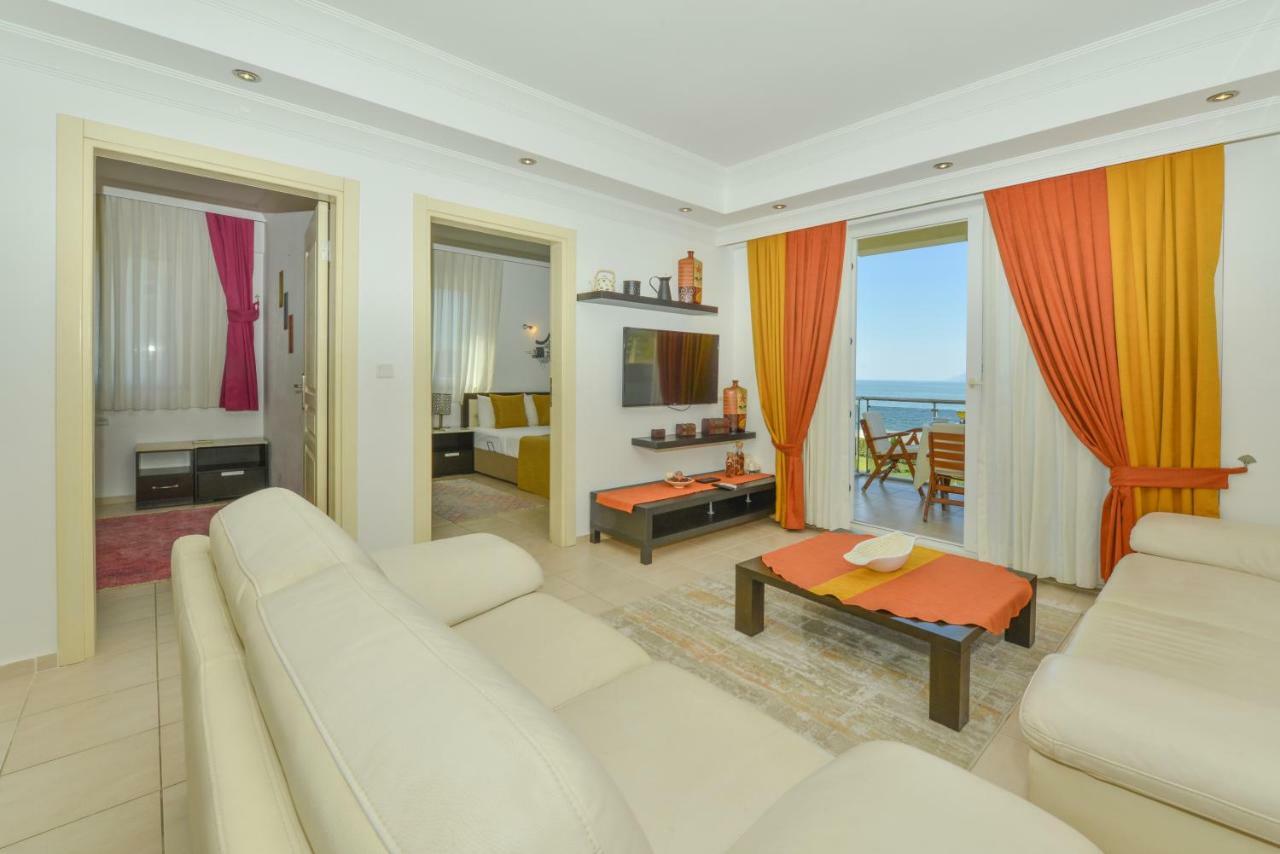 Saros Apartments Calis Beach Fethiye Buitenkant foto