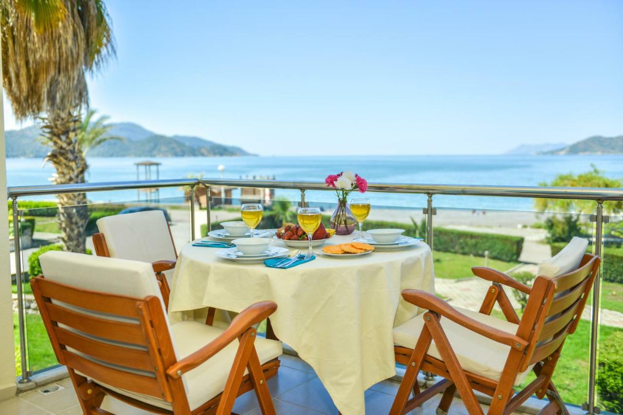 Saros Apartments Calis Beach Fethiye Buitenkant foto