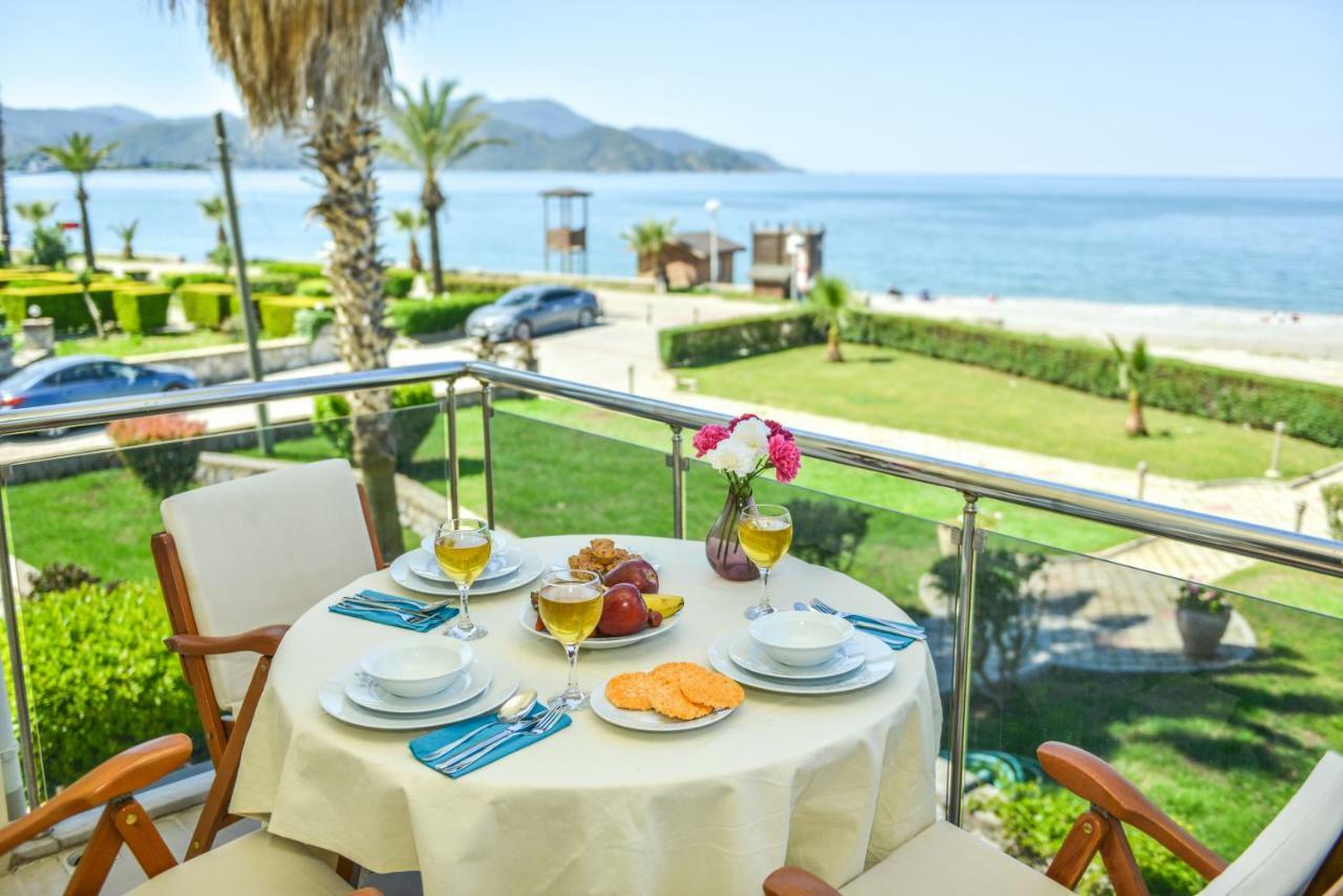 Saros Apartments Calis Beach Fethiye Buitenkant foto